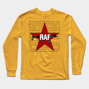 Red Army Faction Star and Quote Long Sleeve T-Shirt